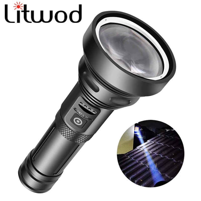 20,000,000LM Powerful White 2000 Meter Laser Led Flashlight Zoomable Torch Hard Light Self Defense 18650 26650 Battery Lantern
20,000,000LM Powerful White 2000 Meter Laser Led Flashlight Zoomable Torch Hard Light Self Defense 18650 26650 Battery Lantern