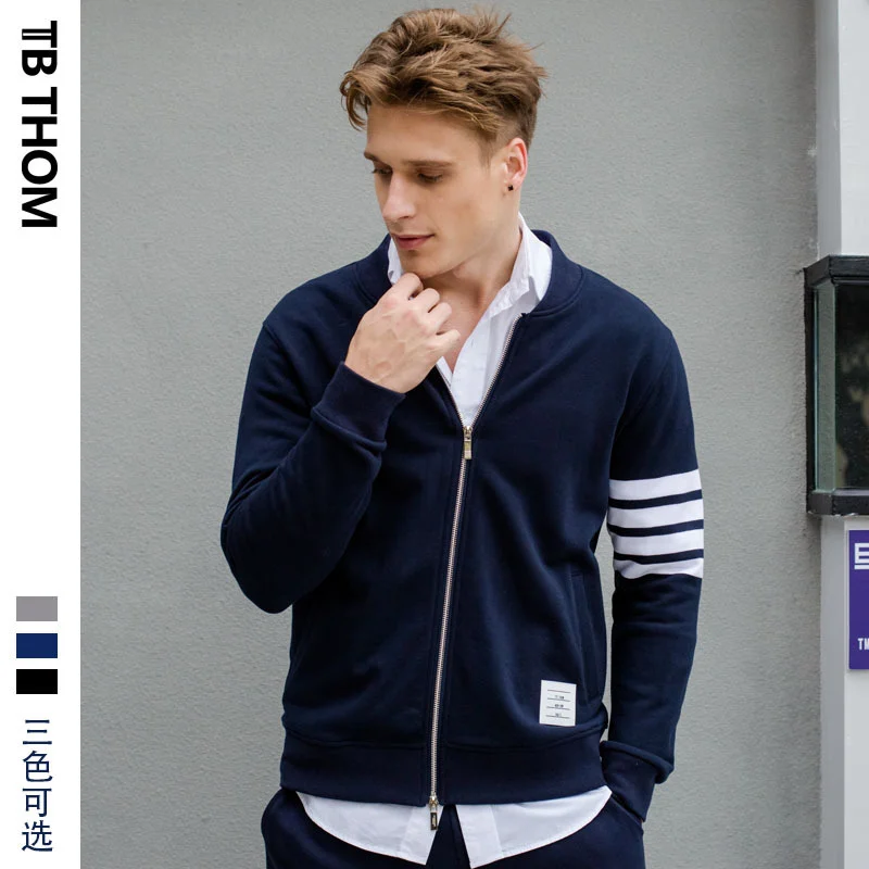 2022 new arrivals TB THOM men's fashion baseball jacket dyed v-neck sweater casual hoodies men cotton jacket for men
2022 new arrivals TB THOM men's fashion baseball jacket dyed v-neck sweater casual hoodies men cotton jacket for men