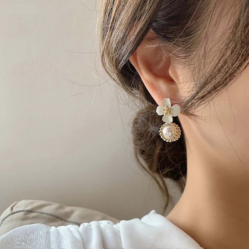 Fashion Plated Large Long Simulated-pearls Chains Tassel Earrings Women Girls Circle Rings Slotted Dangle Drop Earring S925 Need
Fashion Plated Large Long Simulated-pearls Chains Tassel Earrings Women Girls Circle Rings Slotted Dangle Drop Earring S925 Need