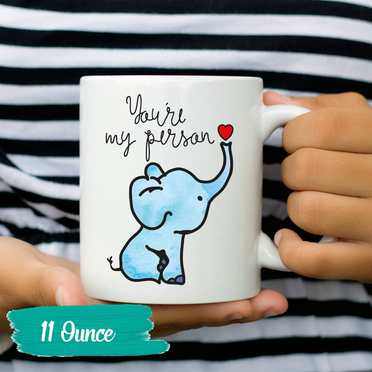 Кружка с милым слоном You Are My Person романтические кофейные кружки лучший подарок для