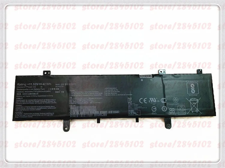GYIYGY B31N1632 42WH Аккумулятор для ноутбука Asus Zenbook UX310UA UX310UQ UX410UA дляvivobook 14 X405U X405UA S4000 S4000U