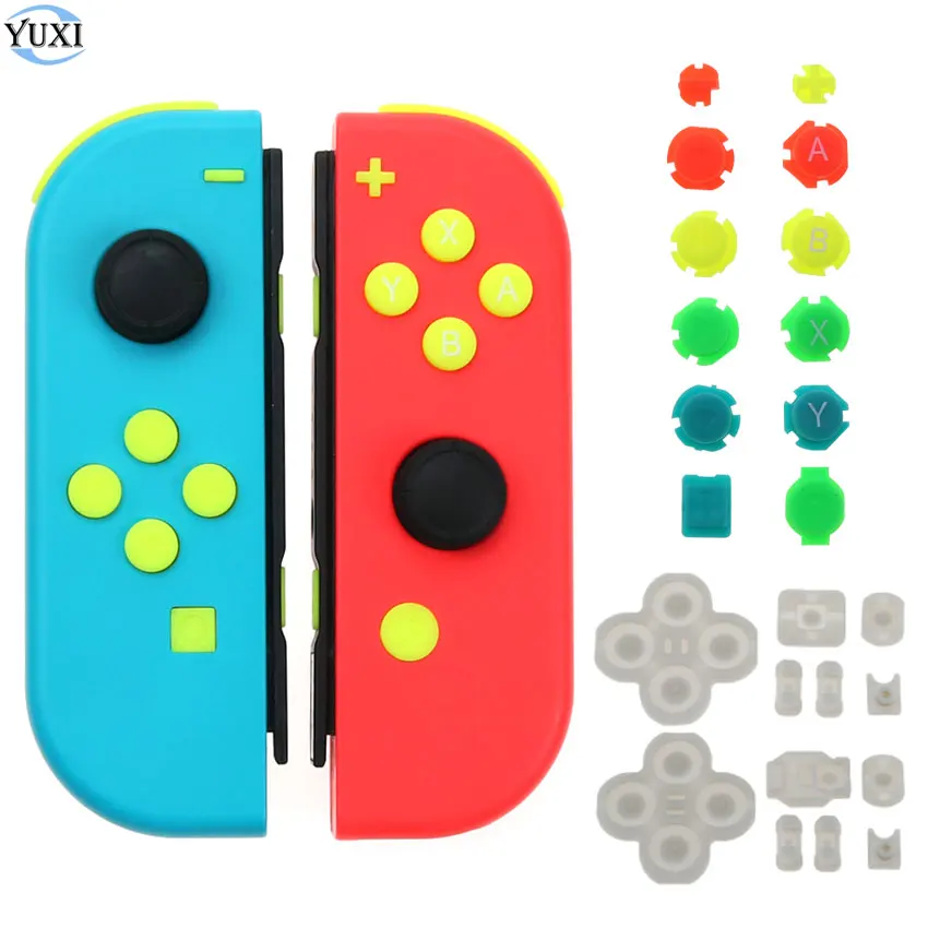 YuXi Replacement ABXY Direction Buttons Set & Conductive Rubber LR For Nintend Switch NS Joy Con Joycon Controller
YuXi Replacement ABXY Direction Buttons Set & Conductive Rubber LR For Nintend Switch NS Joy Con Joycon Controller