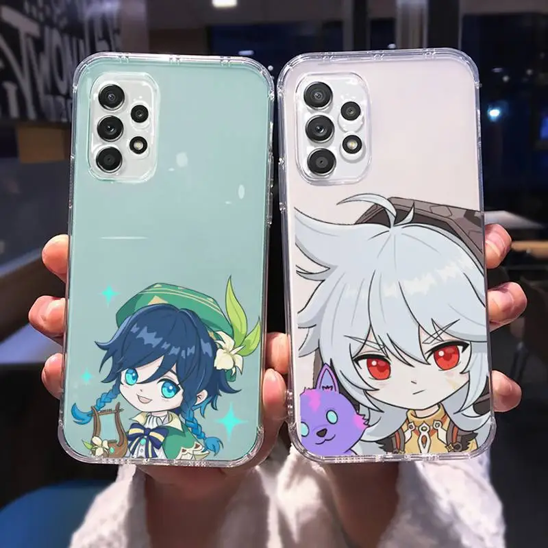 Genshin impact game Phone Case for Samsung A 51 50 52 12 21s 31 40 70 71 note S 20 10 21 ultra plus fe clear coque shell 
Genshin impact game Phone Case for Samsung A 51 50 52 12 21s 31 40 70 71 note S 20 10 21 ultra plus fe clear coque shell