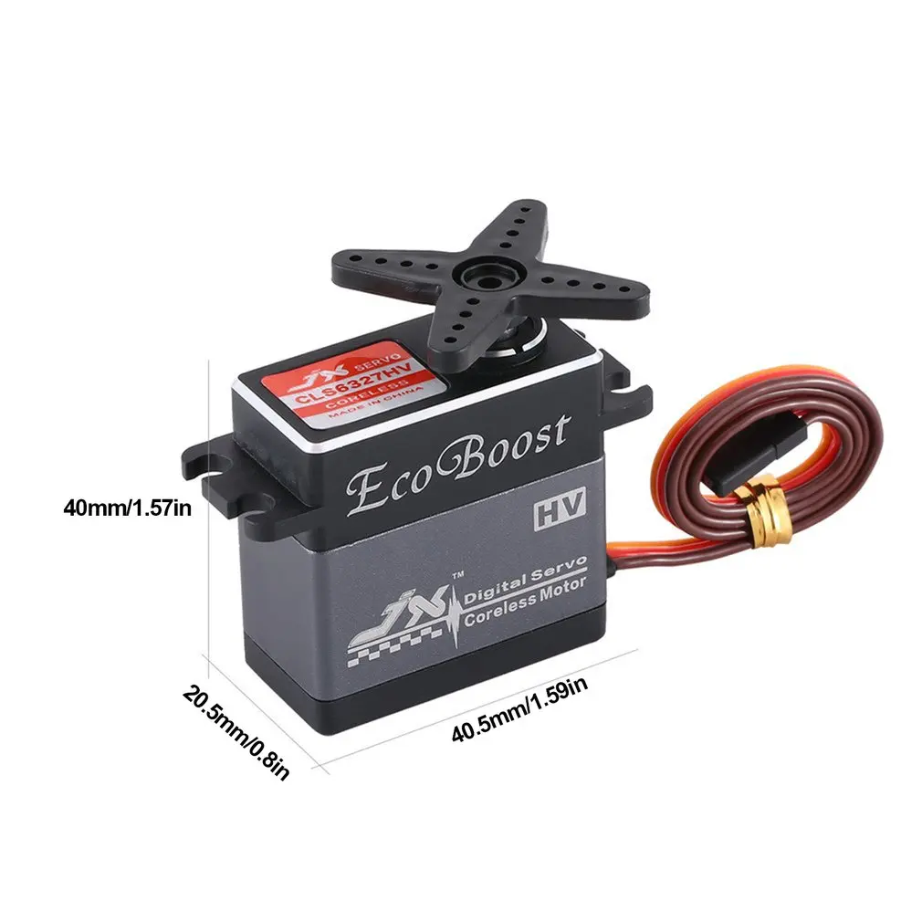 JX CLS6327HV Servo High Torque DC 4.8-6.0V Steering Gear Servo Metal Gear Servos For RC Model RC Airplane Spare Parts
JX CLS6327HV Servo High Torque DC 4.8-6.0V Steering Gear Servo Metal Gear Servos For RC Model RC Airplane Spare Parts