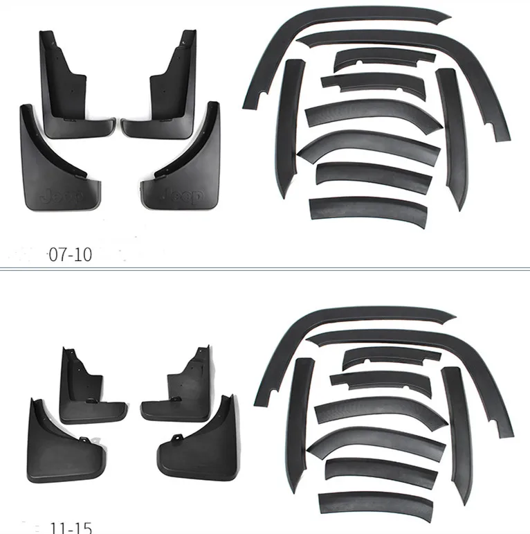 Car Fender Flares for Jeep Compass 2008-2015 Arch Wheel Eyebrow Protector/mudguard Sticker
Car Fender Flares for Jeep Compass 2008-2015 Arch Wheel Eyebrow Protector/mudguard Sticker