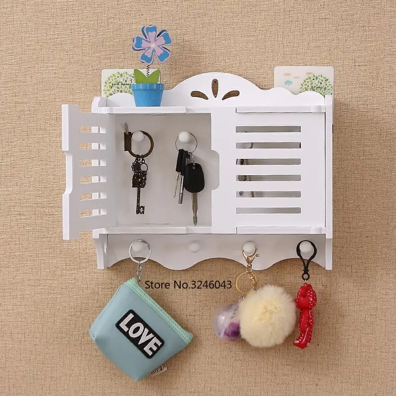 Contracted and contemporary wall shelf hook punch free sitting room adornment wall latchkey receive a case bin box organizer
Contracted and contemporary wall shelf hook punch free sitting room adornment wall latchkey receive a case bin box organizer