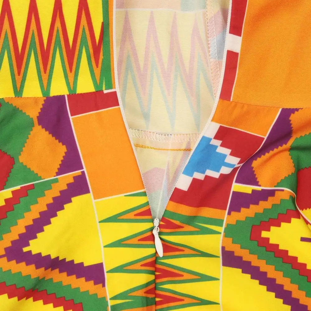 African new style digital printing autumn women's sexy fashion sleeveless irregular dress African ethnic big swing dress
African new style digital printing autumn women's sexy fashion sleeveless irregular dress African ethnic big swing dress