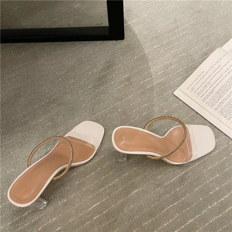 New Women Pumps Slippers Heels Female Shoes Spring Summer Transparent Heels Thin High Sandals Slippers Woman sandals Pumps
New Women Pumps Slippers Heels Female Shoes Spring Summer Transparent Heels Thin High Sandals Slippers Woman sandals Pumps