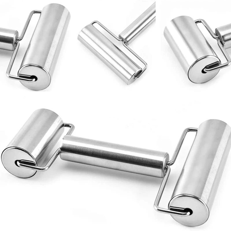 Stainless Steel Rolling Pin,Kitchen Utensils Fondant Roller,for Dough,Pizza,Pie,Pastries,Pasta and Cookies,3 Style
Stainless Steel Rolling Pin,Kitchen Utensils Fondant Roller,for Dough,Pizza,Pie,Pastries,Pasta and Cookies,3 Style