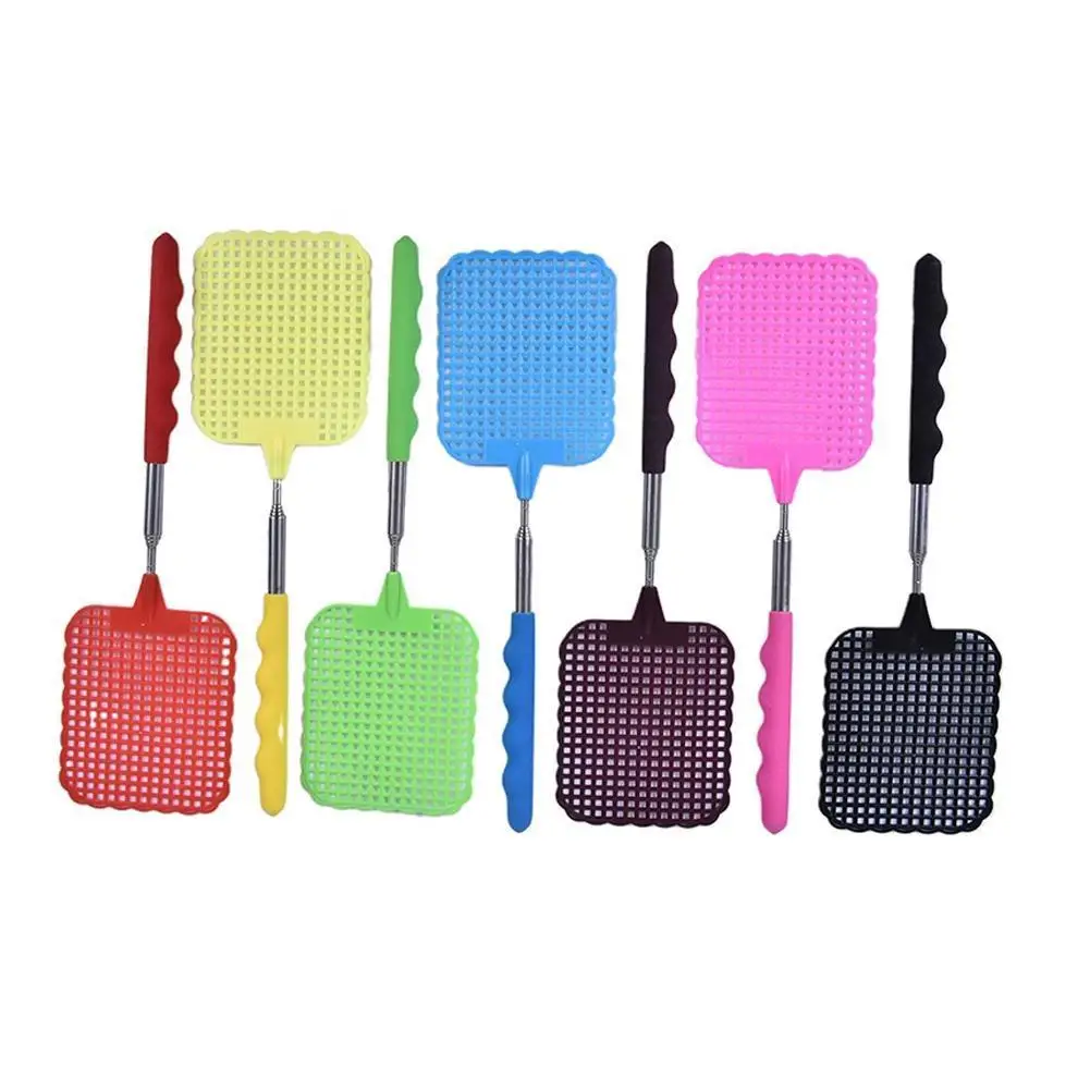 1pc Colorful Fly Swatters Telescopic Extendable Prevent Pest Mosquito Tool Flies Trap Retractable Swatter Garden Supplies
1pc Colorful Fly Swatters Telescopic Extendable Prevent Pest Mosquito Tool Flies Trap Retractable Swatter Garden Supplies
