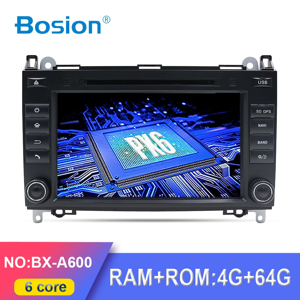 4 Гб + 64 ГБ Android 10 для Mercedes Benz Sprinter B200 W209 W169 B class W245 B170 Vito W639 2 DIN автомобильный DVD плеер