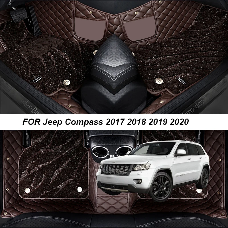 Автомобильные коврики для Jeep Compass 2017 2018 2019 2020, коврик из искусственной кожи, аксессуары для интерьера автомобиля, коврики
Автомобильные коврики для Jeep Compass 2017 2018 2019 2020, коврик из искусственной кожи, аксессуары для интерьера автомобиля, коврики