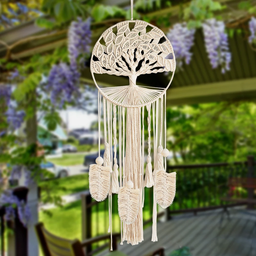 Hand-Woven Dream Catcher Boho Wedding Decor Macrame Wall Hanging Dreamcatcher Nordic Room Decoration Ornament Birthday Gifts
Hand-Woven Dream Catcher Boho Wedding Decor Macrame Wall Hanging Dreamcatcher Nordic Room Decoration Ornament Birthday Gifts
