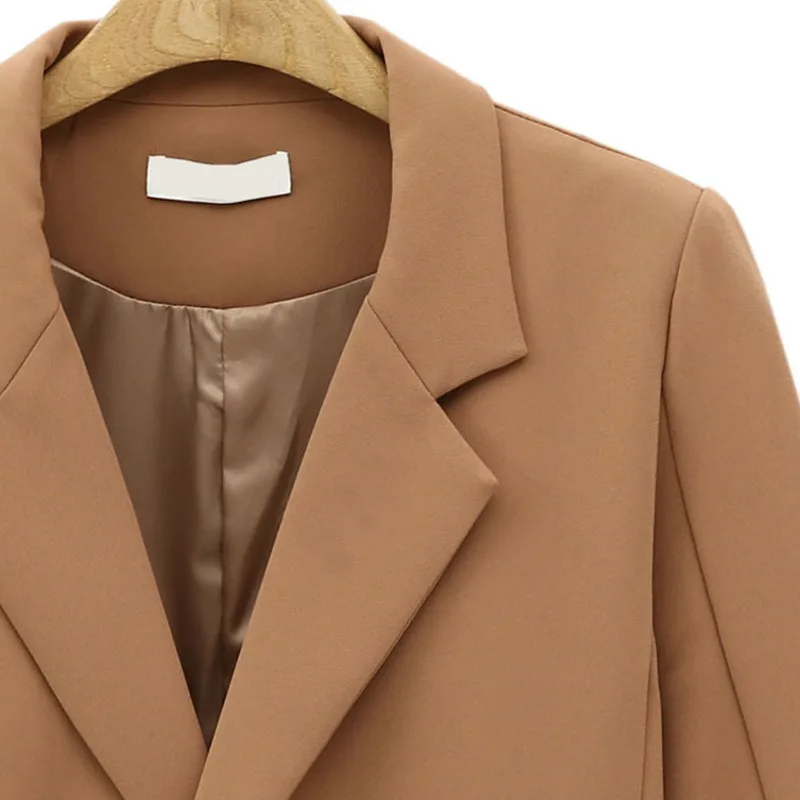 Vintage Double Breasted Blazer Womens Jacket 2020 Autumn Oversized Office Blazer Feminino Casual Solid Chic Suit Coats Female
Vintage Double Breasted Blazer Womens Jacket 2020 Autumn Oversized Office Blazer Feminino Casual Solid Chic Suit Coats Female