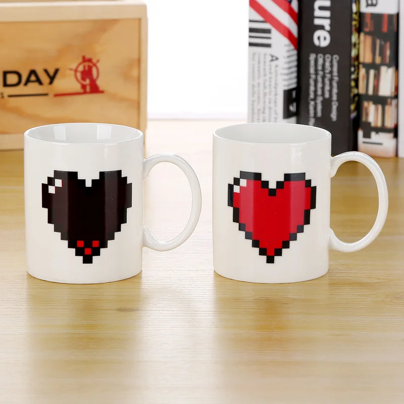 Magic Temperature Color Changing Cup Ceramics Discoloration Coffee Tea Milk Water Heat Sensitive Mug Drinkware Novelty Gifts
Magic Temperature Color Changing Cup Ceramics Discoloration Coffee Tea Milk Water Heat Sensitive Mug Drinkware Novelty Gifts