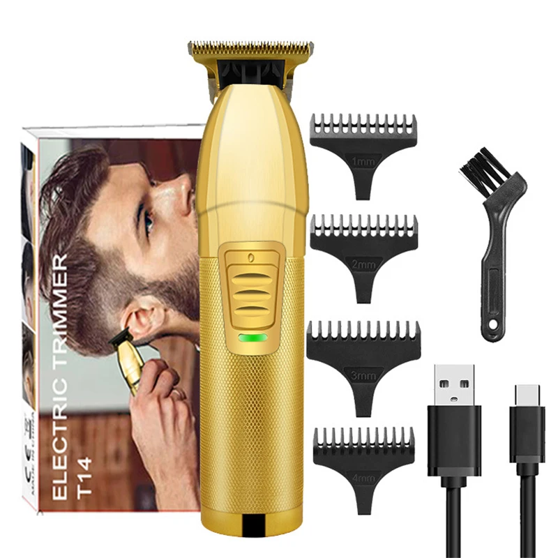 Barber Professional Hair Trimmer Styling Kit Men Cordless Hair Clipper USB Rechargeable Baldheaded Hair Clipper
Barber Professional Hair Trimmer Styling Kit Men Cordless Hair Clipper USB Rechargeable Baldheaded Hair Clipper