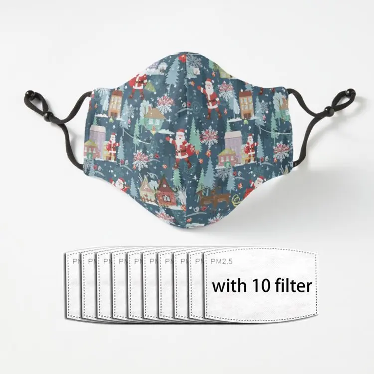 Christmas Patterns Winter Arts Fashion Men Women Outdoor Sport Mask Mouth Masks Fashion Luxury Cute Stuff Golf Mascarillas
Christmas Patterns Winter Arts Fashion Men Women Outdoor Sport Mask Mouth Masks Fashion Luxury Cute Stuff Golf Mascarillas