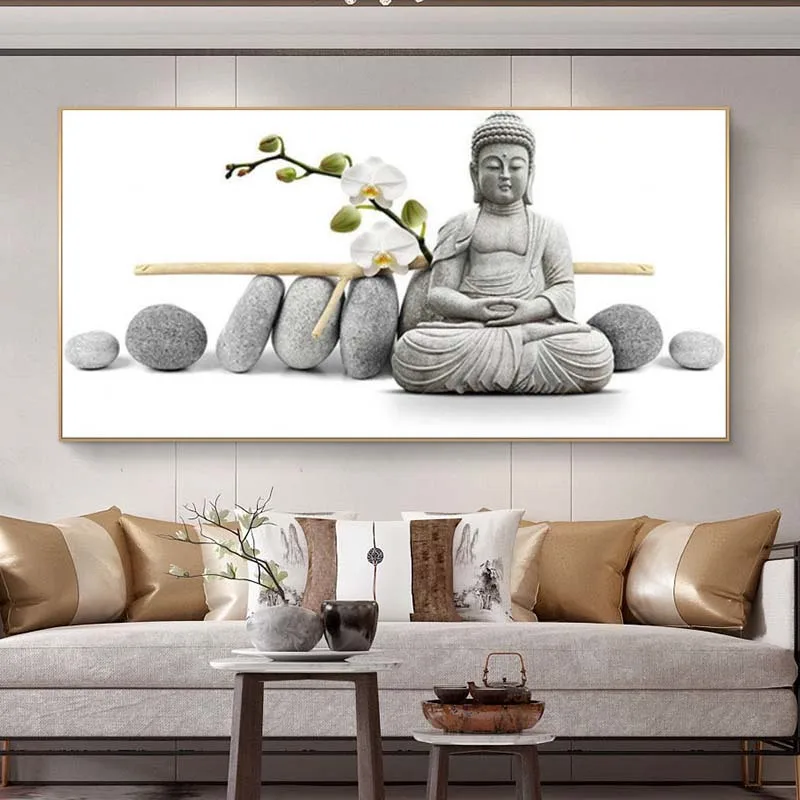 Orchid White Buddha Poster Statue Wall Art Pictures For Living Room HD Print On Canvas Oil Paintings Home Decor Bedroom Cuadros
Orchid White Buddha Poster Statue Wall Art Pictures For Living Room HD Print On Canvas Oil Paintings Home Decor Bedroom Cuadros