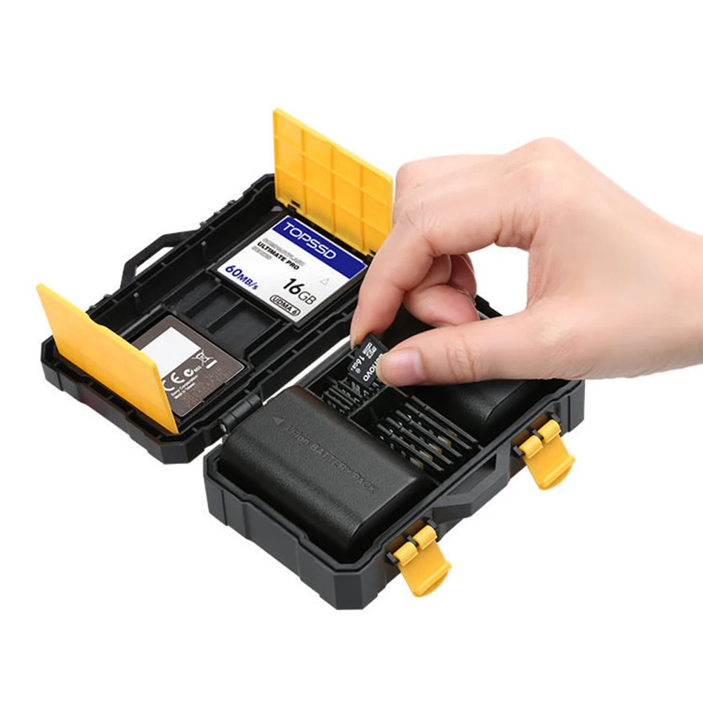 Mini Two-Way Charging Hub Battery DSLR Camera Battery Protective Box SD TF Storage Case for Canon LP-E6 Sony FZ100
Mini Two-Way Charging Hub Battery DSLR Camera Battery Protective Box SD TF Storage Case for Canon LP-E6 Sony FZ100
