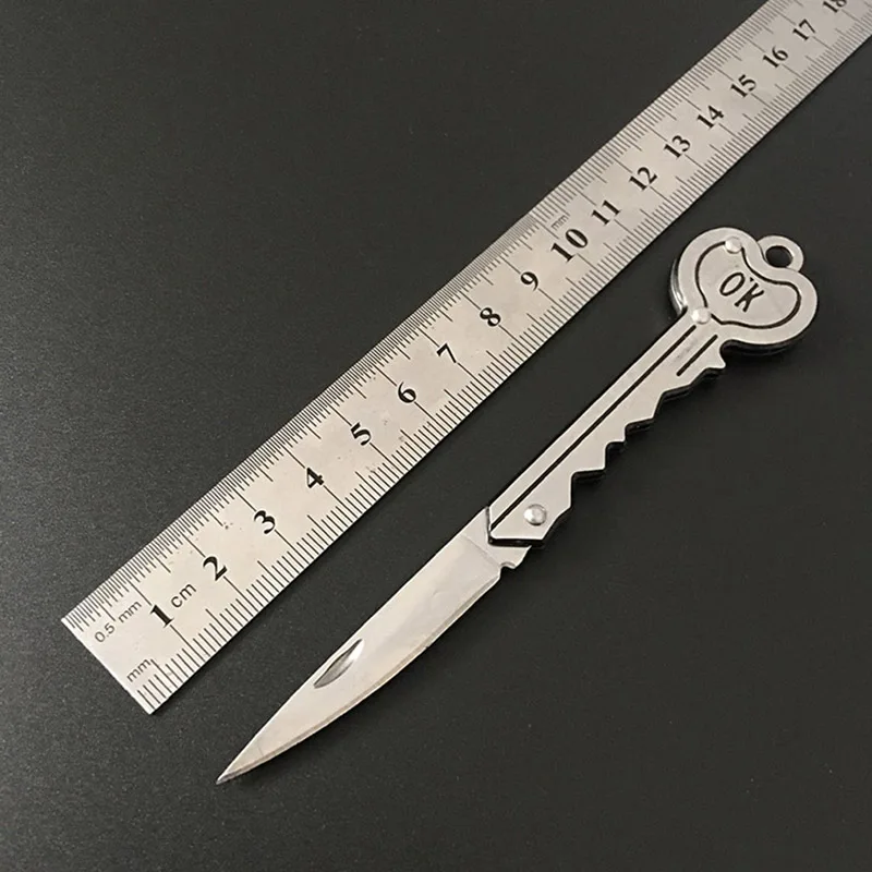 Ring Keychain Mini Key Knife Form Key Blade Box Package Folding Pocket Multi-tool Letter Opening Gadget Kit Camp Outdoor
Ring Keychain Mini Key Knife Form Key Blade Box Package Folding Pocket Multi-tool Letter Opening Gadget Kit Camp Outdoor