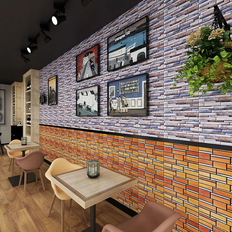 Home Decor 3D PVC Wood Grain Wall Stickers Paper Brick Stone wallpaper Rustic Effect Self-adhesive Home Decor Sticker Room
Home Decor 3D PVC Wood Grain Wall Stickers Paper Brick Stone wallpaper Rustic Effect Self-adhesive Home Decor Sticker Room
