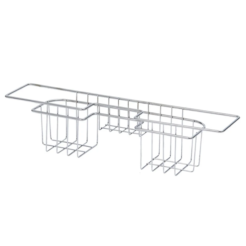 Kitchen Organizer Dish Drainer Supplies Stainless Steel Sponge Holder Dish Drying Rack Storage Baskets Kitchen 
Kitchen Organizer Dish Drainer Supplies Stainless Steel Sponge Holder Dish Drying Rack Storage Baskets Kitchen