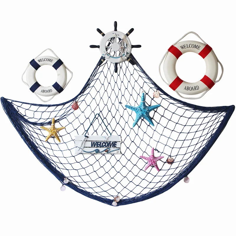 Fish net decoration thick thread twine shell net DIY creative background wall ornaments beach party pirate decoration accessorie
Fish net decoration thick thread twine shell net DIY creative background wall ornaments beach party pirate decoration accessorie