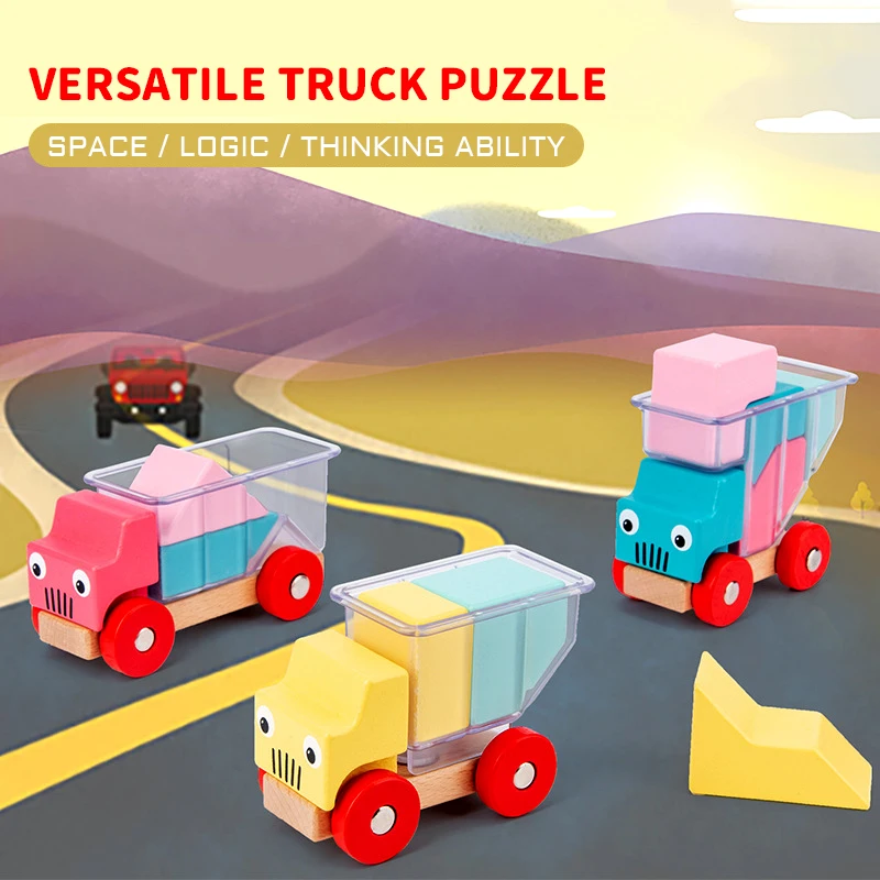 New Truck Loading Building Block Toy Thinking Logic Training Assembling And Decrypting Board Games Children's Toys Wood Truck
New Truck Loading Building Block Toy Thinking Logic Training Assembling And Decrypting Board Games Children's Toys Wood Truck