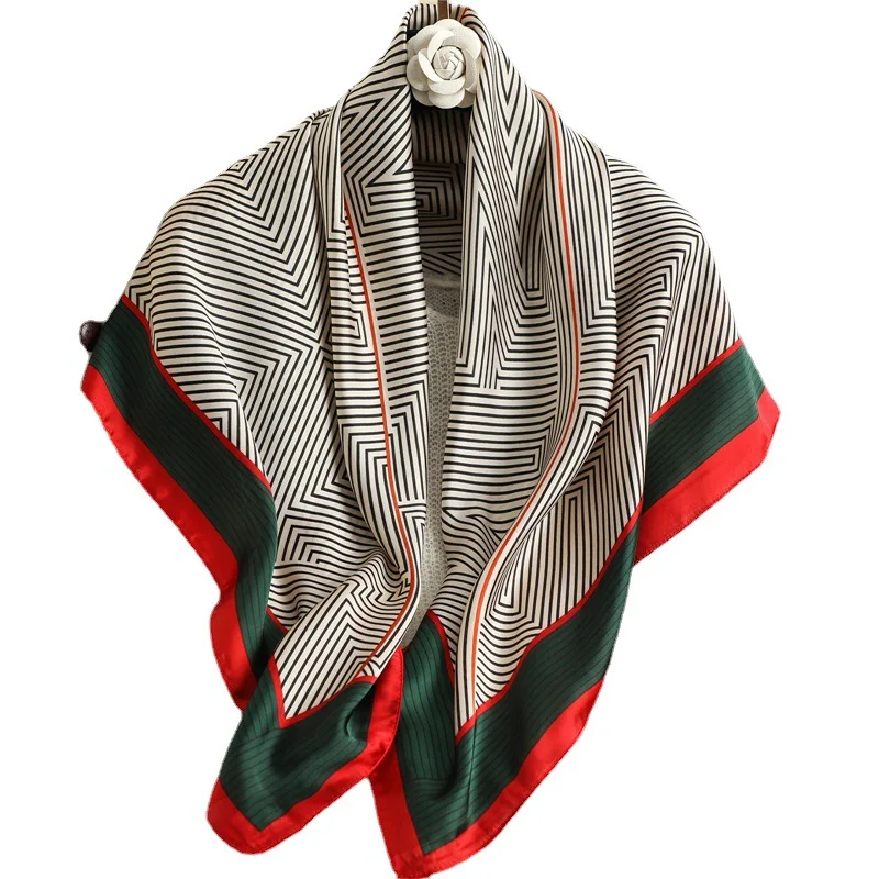 Fashion Summer Silk Scarf Women Scarves for Hair Neck Cover Female Kerchief Bandana Hijab Bufanda de seda Foulard carre femmes
Fashion Summer Silk Scarf Women Scarves for Hair Neck Cover Female Kerchief Bandana Hijab Bufanda de seda Foulard carre femmes