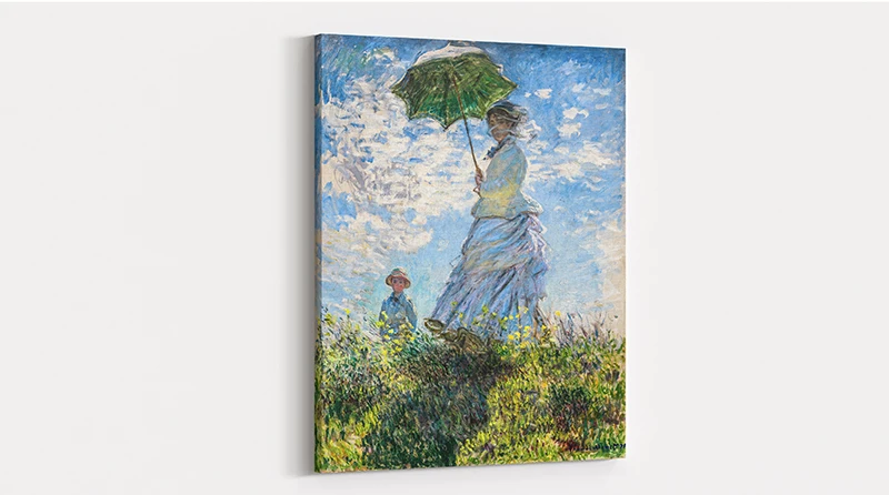 Woman with a Parasol Madame Monet and Her Son by Claude Monet Classic Art Canvas Print Painting Poster Wall Pictures Home Decor
Woman with a Parasol Madame Monet and Her Son by Claude Monet Classic Art Canvas Print Painting Poster Wall Pictures Home Decor