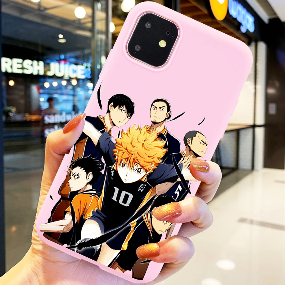 Haikyuu Hinata Attacks Anime Phone Case pink candy For iPhone 6 6S 7 8 X XS XR 11 Pro Max SE 2020 cover funda soft silicone tpu
Haikyuu Hinata Attacks Anime Phone Case pink candy For iPhone 6 6S 7 8 X XS XR 11 Pro Max SE 2020 cover funda soft silicone tpu