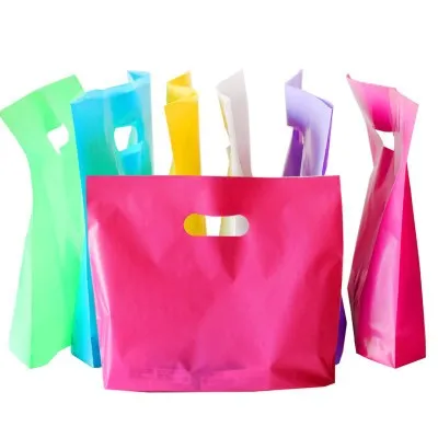 100pcs Plastic Shopping Bag And Packaging bag Small large Plastic Bag Purple Color Jewelry Boutique Gift Bag With Handle
100pcs Plastic Shopping Bag And Packaging bag Small large Plastic Bag Purple Color Jewelry Boutique Gift Bag With Handle