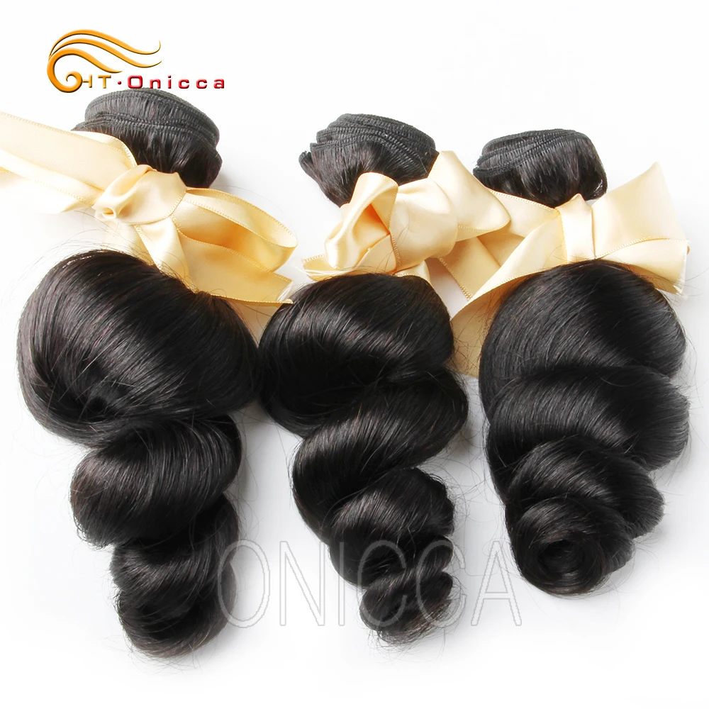 Loose Wave Bundles Brazilian Hair Weave Bundles Hair Extension 100% Human Hair 1/3/4 Bundles Deal Natural Color 8-28 Inches
Loose Wave Bundles Brazilian Hair Weave Bundles Hair Extension 100% Human Hair 1/3/4 Bundles Deal Natural Color 8-28 Inches
