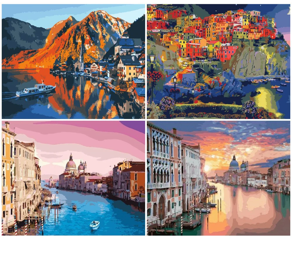 CraftArtGo Painting By Numbers Landscape Drawing On Canvas HandPainted Gift Picture By Number Waterfall Kits Home Decoration 
CraftArtGo Painting By Numbers Landscape Drawing On Canvas HandPainted Gift Picture By Number Waterfall Kits Home Decoration