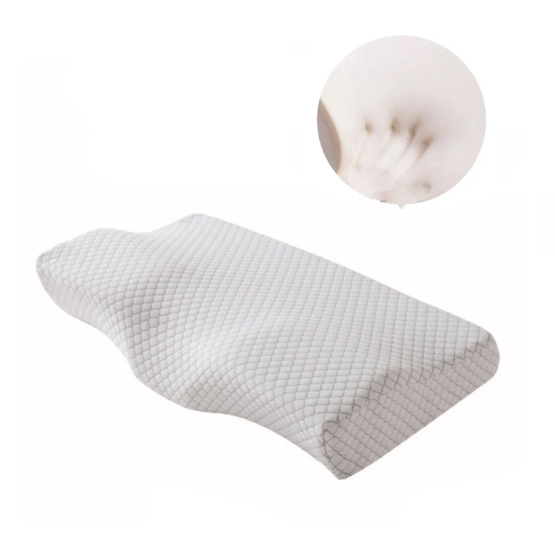 Butterfly shape Memory Pillow Neck protection Slow Rebound Memory Foam Pillow Health Care Cervical Neck Orthopedic Pillows
Butterfly shape Memory Pillow Neck protection Slow Rebound Memory Foam Pillow Health Care Cervical Neck Orthopedic Pillows