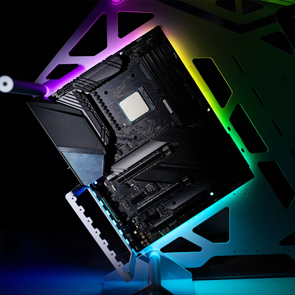 Световая полоса для украшения материнской платы ATX для ПК, светильник вая полоса для корпуса, подсветильник для материнской платы ATX, 5 В, 3 ко...
Световая полоса для украшения материнской платы ATX для ПК, светильник вая полоса для корпуса, подсветильник для материнской платы ATX, 5 В, 3 ко...
