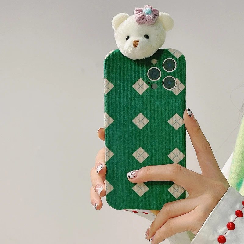 Cute Cartoon Dog Corduroy Fabric Phone Case For iPhone 13 Pro Max 12 11 Pro Max X Xs Max Xr 7 8 Plus Cases Warm Plush Cover
Cute Cartoon Dog Corduroy Fabric Phone Case For iPhone 13 Pro Max 12 11 Pro Max X Xs Max Xr 7 8 Plus Cases Warm Plush Cover