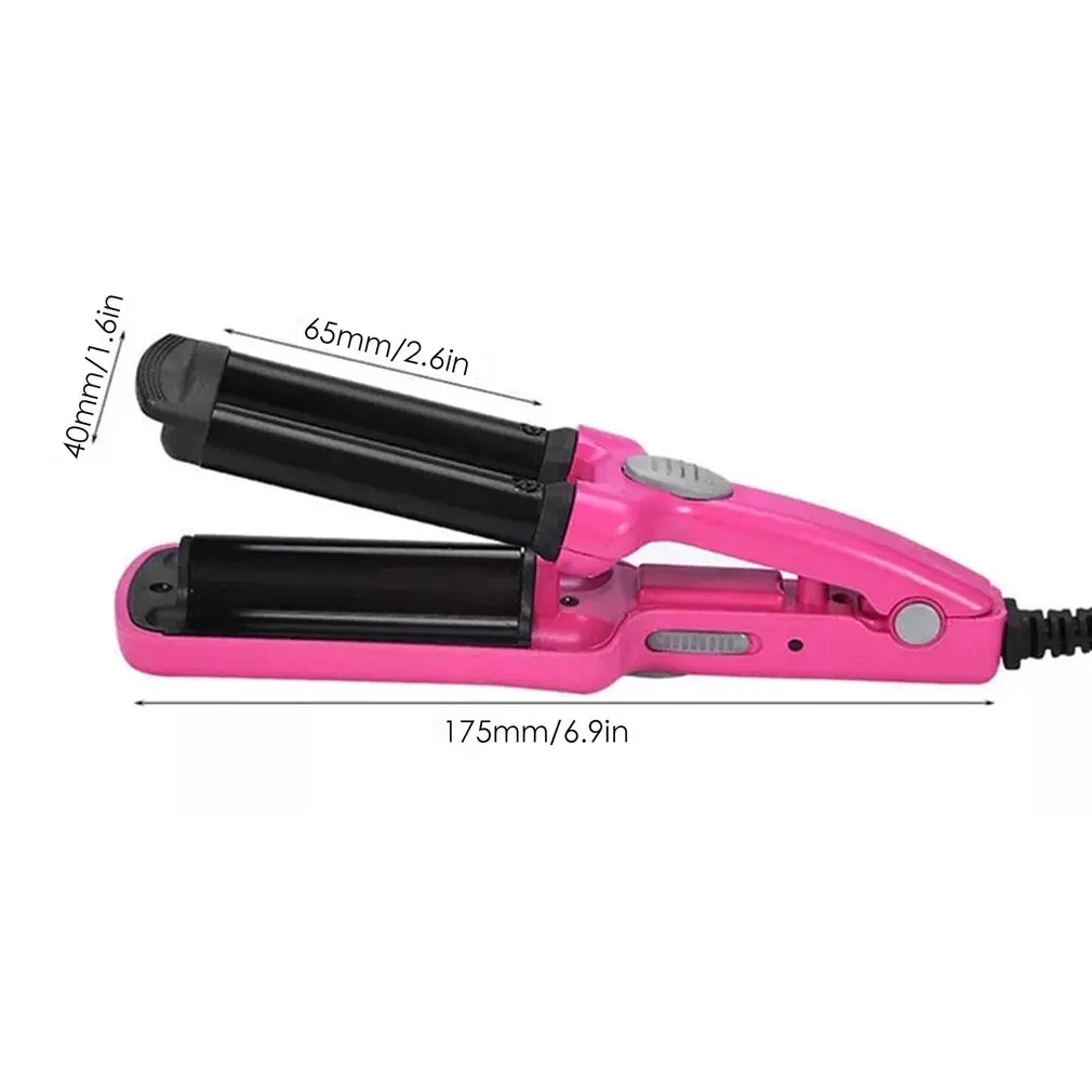 Portable Mini Styling Clip Small Three Tube Curling Iron Hair Straightener Mini Curly Hair Artifact Hairdressing Supplies
Portable Mini Styling Clip Small Three Tube Curling Iron Hair Straightener Mini Curly Hair Artifact Hairdressing Supplies