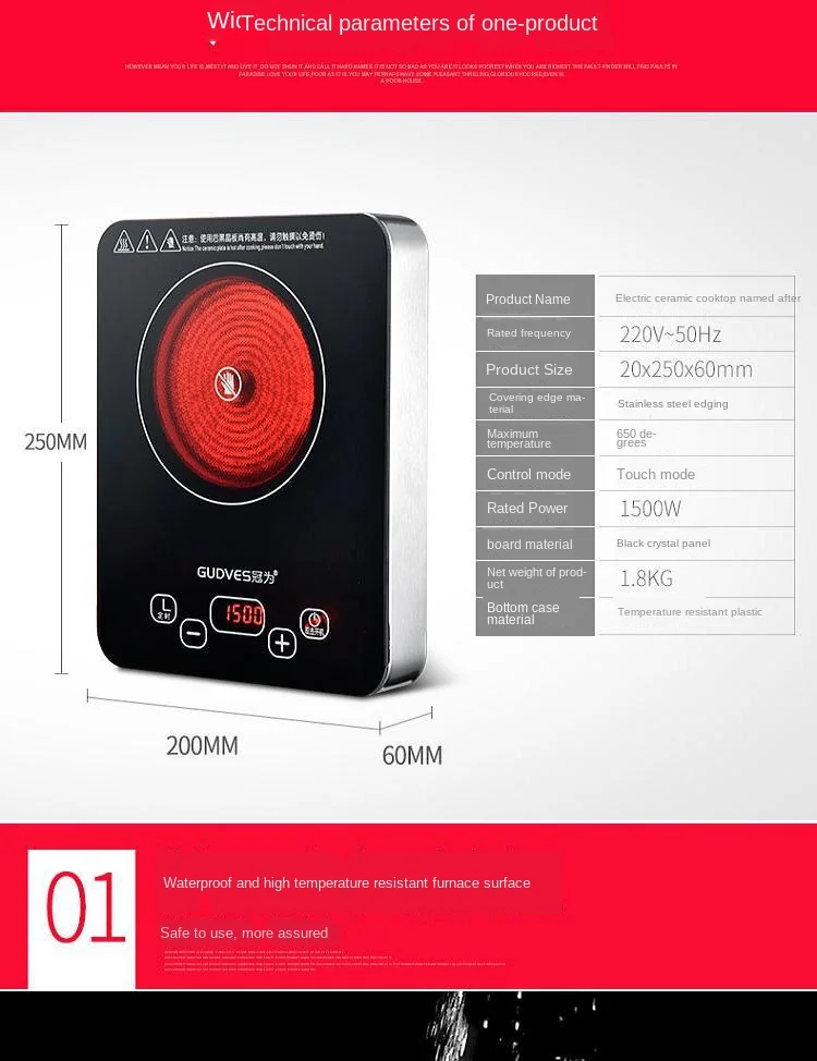 Electric stove multicooker mini induction cooker hot pot coffee water boiler heating stove cooktop energy saving cooking 220V
Electric stove multicooker mini induction cooker hot pot coffee water boiler heating stove cooktop energy saving cooking 220V