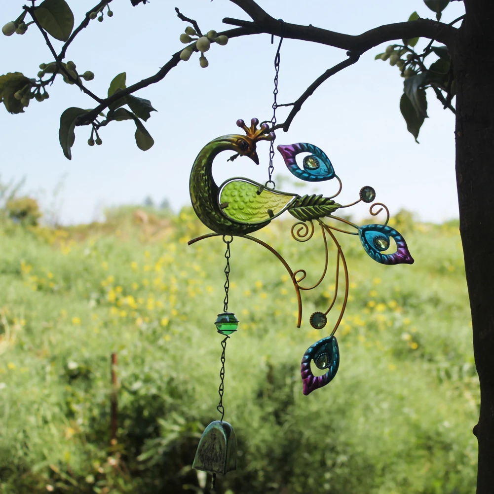 Peacock Design Wind Chimes Hanging Bells Garden Yard Home Wall Window Balcony Decor Hanging Pendant Outdoor Ornament
Peacock Design Wind Chimes Hanging Bells Garden Yard Home Wall Window Balcony Decor Hanging Pendant Outdoor Ornament