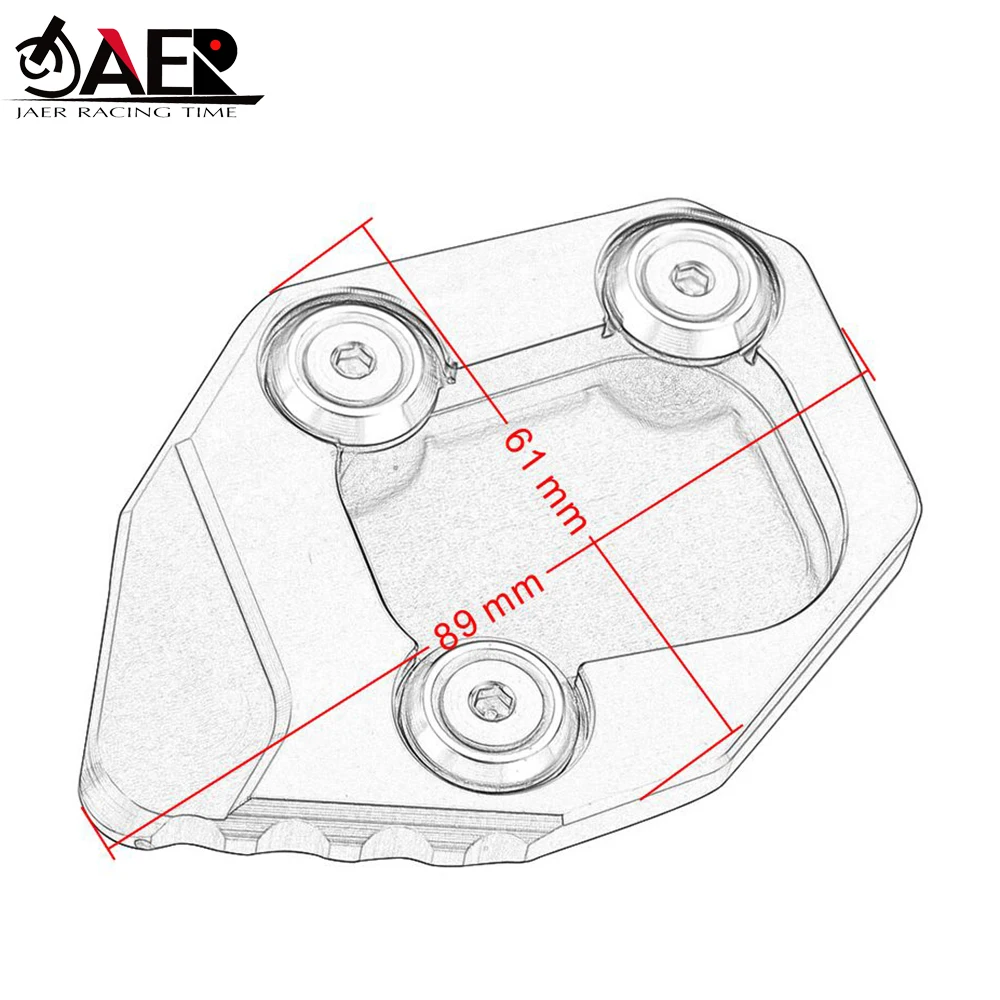 For Honda CBR600RR CBR 600 RR F5 2007-2015 CNC Motorcycle Side Stand Enlarge Extension Pad
For Honda CBR600RR CBR 600 RR F5 2007-2015 CNC Motorcycle Side Stand Enlarge Extension Pad