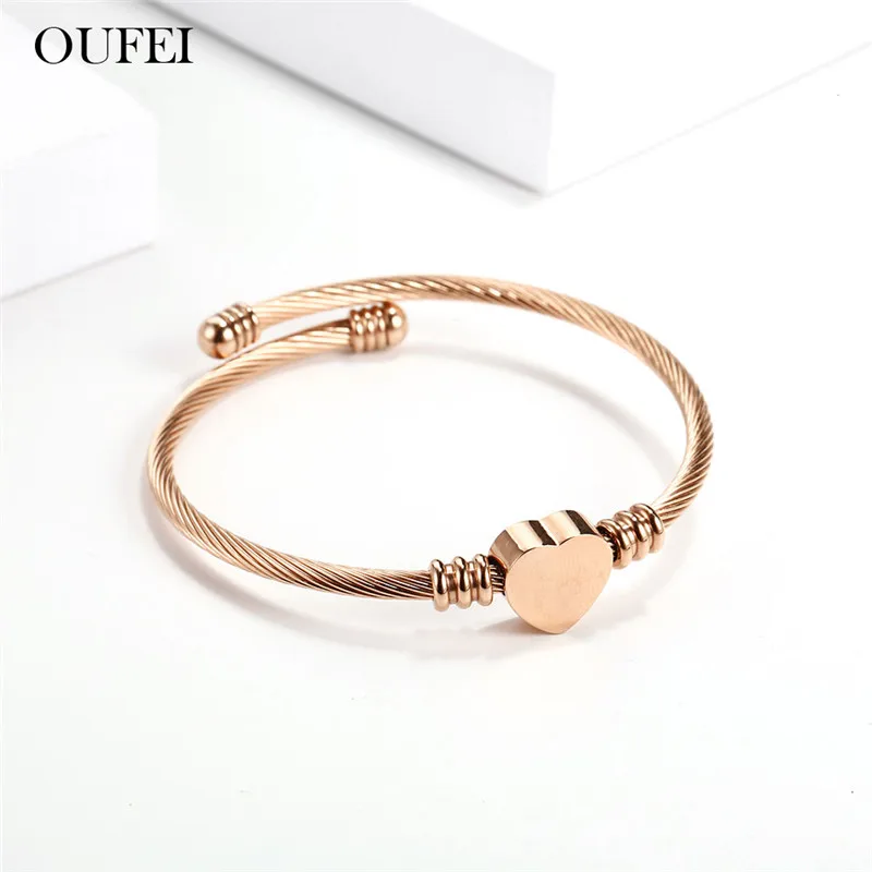 OUFEI Rose Gold Charms Heart love Bracelets For Women Cuff Adjustable Jewelry Accessories Mass Effect Bohemian
OUFEI Rose Gold Charms Heart love Bracelets For Women Cuff Adjustable Jewelry Accessories Mass Effect Bohemian