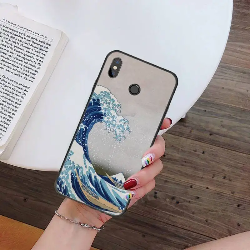 Japanese style sea waves pattern Phone Case For Xiaomi Redmi note 7 8 9 t max3 s 10 pro lite funda shell coque cover
Japanese style sea waves pattern Phone Case For Xiaomi Redmi note 7 8 9 t max3 s 10 pro lite funda shell coque cover