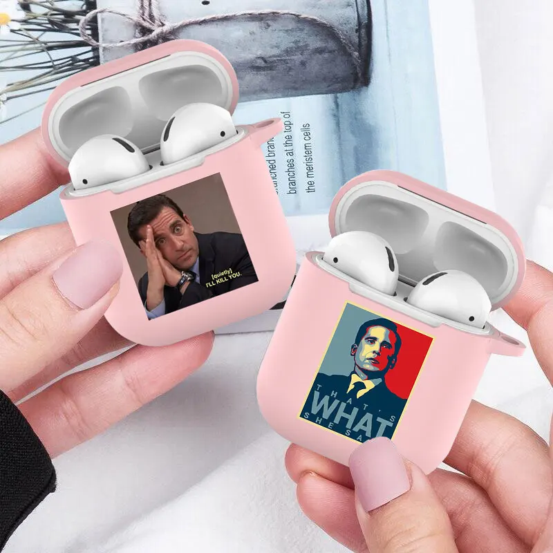 The office TV show Michael Scott Earphone Case For Apple iPhone Charging Box For AirPods Pro Pink matte Protective Accessories
The office TV show Michael Scott Earphone Case For Apple iPhone Charging Box For AirPods Pro Pink matte Protective Accessories