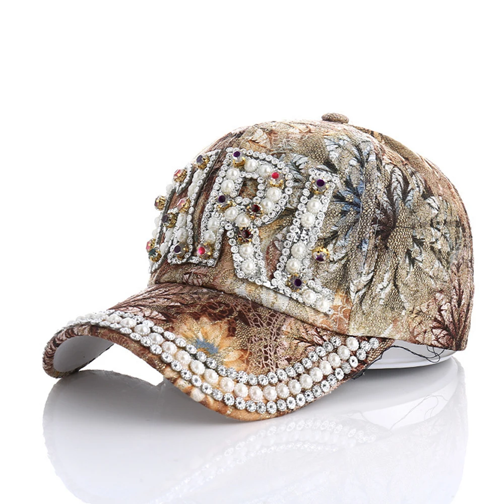 Outdoor Baseball Cap Diamond Painting Embroidery Flower Lace Cotton Snapback Hats Woman Rhinestone Female Cap Summer Sun Hat
Outdoor Baseball Cap Diamond Painting Embroidery Flower Lace Cotton Snapback Hats Woman Rhinestone Female Cap Summer Sun Hat