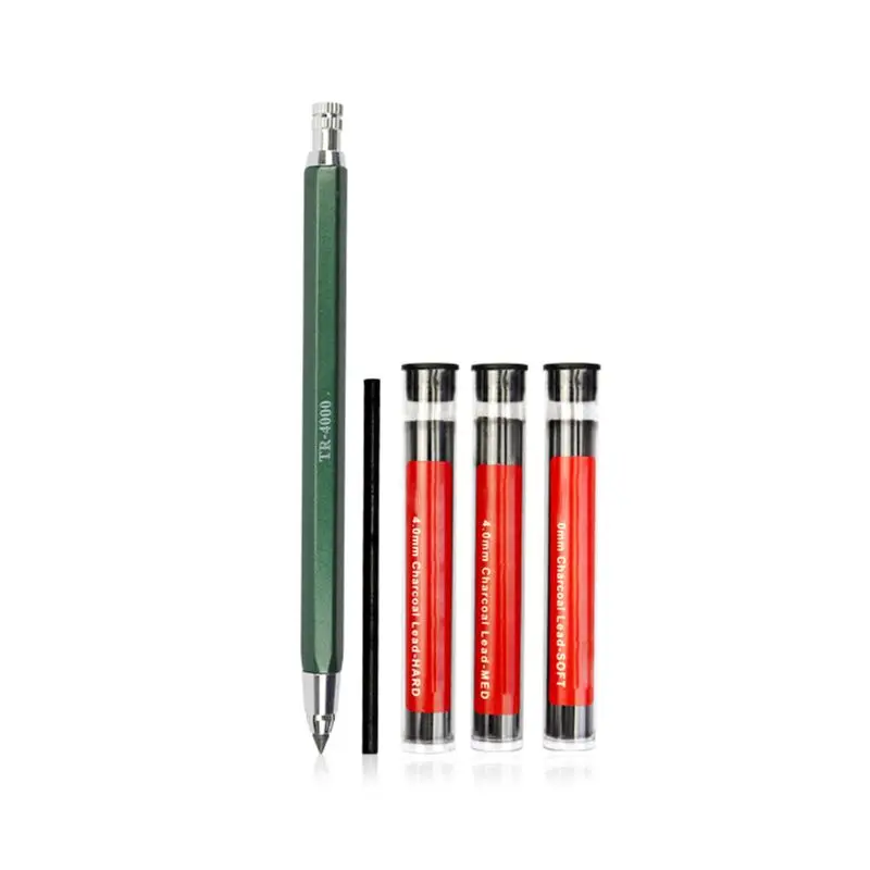 Mechanical Charcoal Pencil Core Lead Refills for Sketch Painting Drawing School Office Stationery 4.0mm
Mechanical Charcoal Pencil Core Lead Refills for Sketch Painting Drawing School Office Stationery 4.0mm