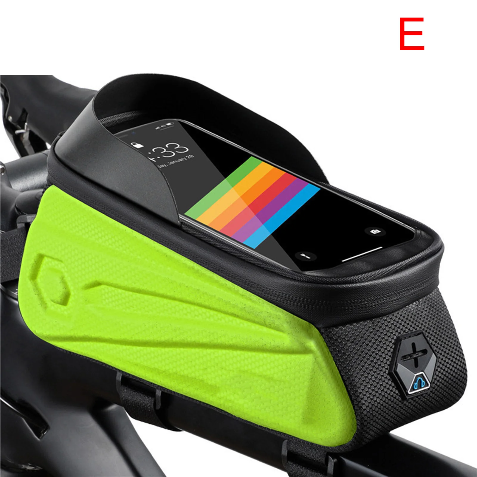 Bike Handlebar Bag Phone Pouch with Earphone Jack Waterproof Touch Screen Phone Holder EVA Cycling Storage Bag LDF668
Bike Handlebar Bag Phone Pouch with Earphone Jack Waterproof Touch Screen Phone Holder EVA Cycling Storage Bag LDF668