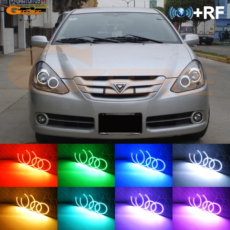 For Toyota Caldina T24 facelift 2005 2006 2007 Excellent RF remote Bluetooth APP Multi-Color Ultra bright RGB LED Angel Eyes kit
For Toyota Caldina T24 facelift 2005 2006 2007 Excellent RF remote Bluetooth APP Multi-Color Ultra bright RGB LED Angel Eyes kit