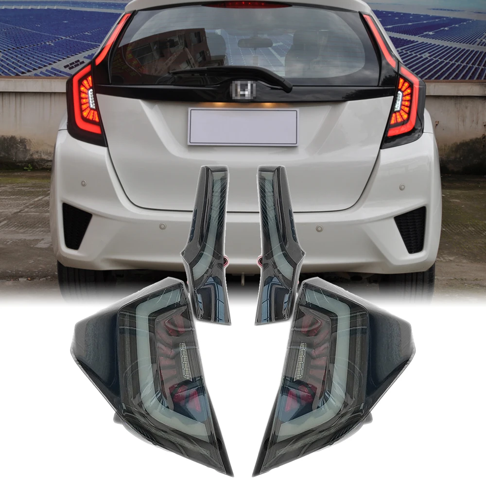 LED Tail Light Assembly for Honda Fit Jazz 2014 2015 2016 2017 2018 2019 Smoke Lens Rear Lamp Eagle Eye Style Brake Turn Signal
LED Tail Light Assembly for Honda Fit Jazz 2014 2015 2016 2017 2018 2019 Smoke Lens Rear Lamp Eagle Eye Style Brake Turn Signal