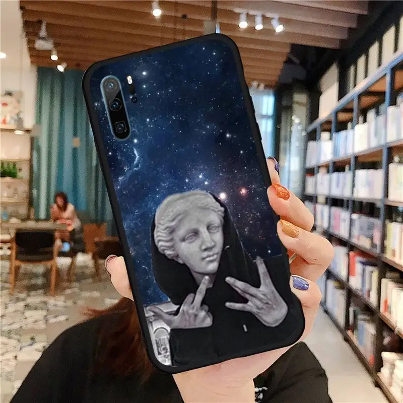 Statue Art David Medusa Starry sky Phone Case For Huawei honor Mate P 9 10 20 30 40 Pro 10i 7 8 a x Lite nova 5t Soft Silicone
Statue Art David Medusa Starry sky Phone Case For Huawei honor Mate P 9 10 20 30 40 Pro 10i 7 8 a x Lite nova 5t Soft Silicone